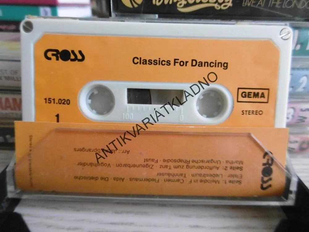 CLASSICS FOR DANCING, MC KAZETA