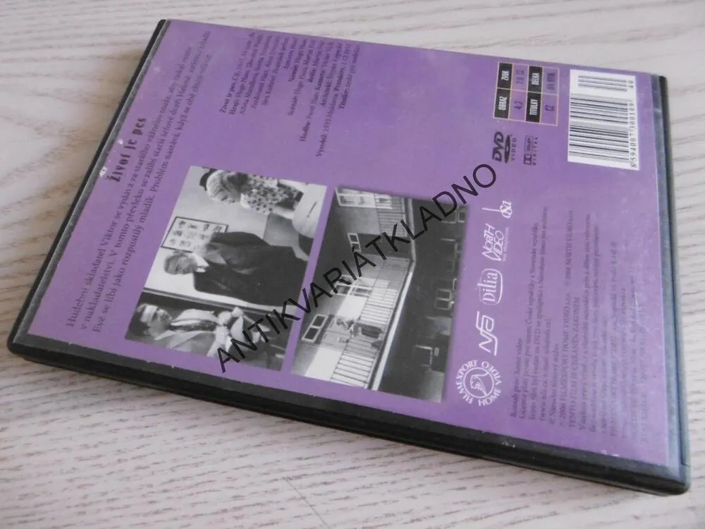 ŽIVOT JE PES, DVD FILM ČR