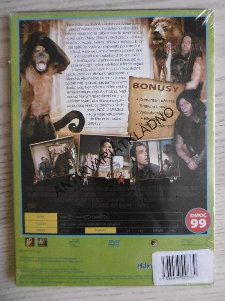 NOC V MUZEU, DVD FILM