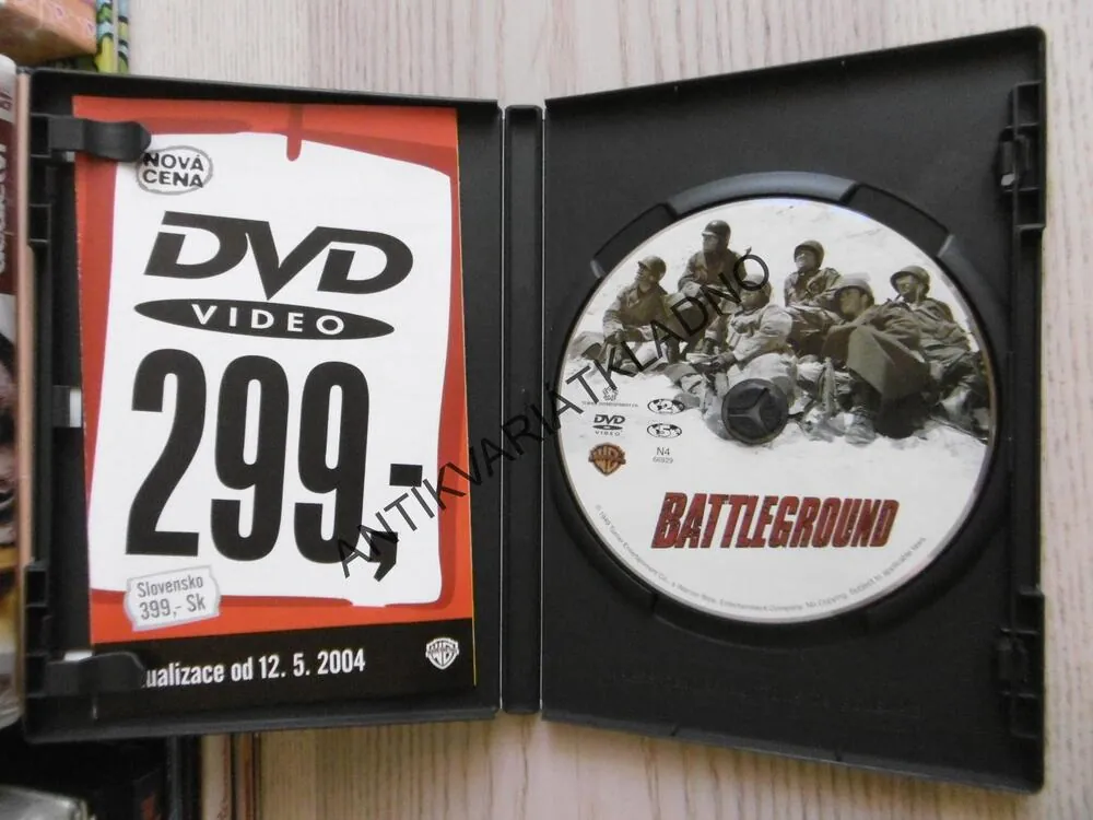 BATTLEGROUND, DVD FILM
