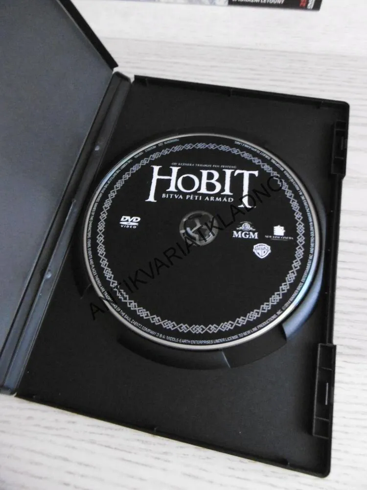 HOBIT, BITVA PĚTI ARMÁD, DVD FILM