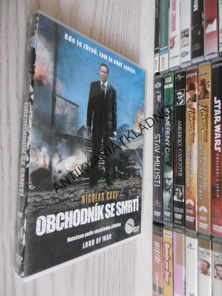 OBCHODNÍK SE SMRTÍ, DVD FILM