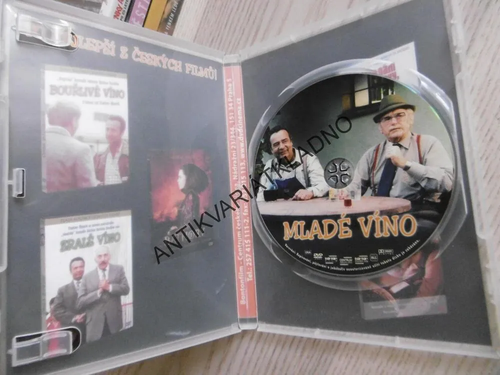 MLADÉ VÍNO, DVD FILM 