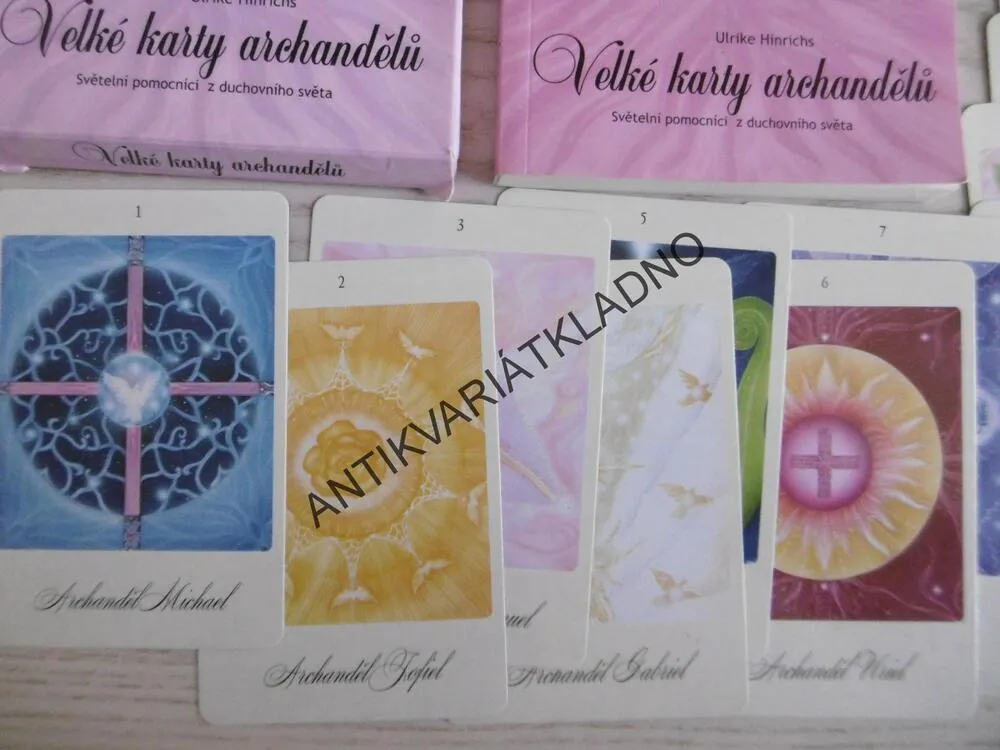 VELKÉ KARTY ARCHANDĚLŮ, ULRIKE HINRICHS, KARTY + KNIHA