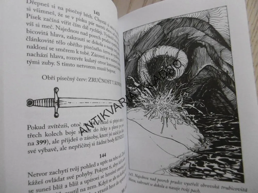 ČARODĚJ Z OHŇOVÉ HORY, STEVE JACKSON, IAN LIVINGSTONE, **an