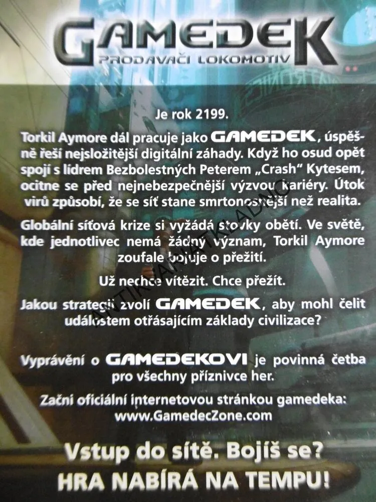 GAMEDEK, PRODAVAČI LOKOMOTIV, MARCIN PRZYBYLEK, **an