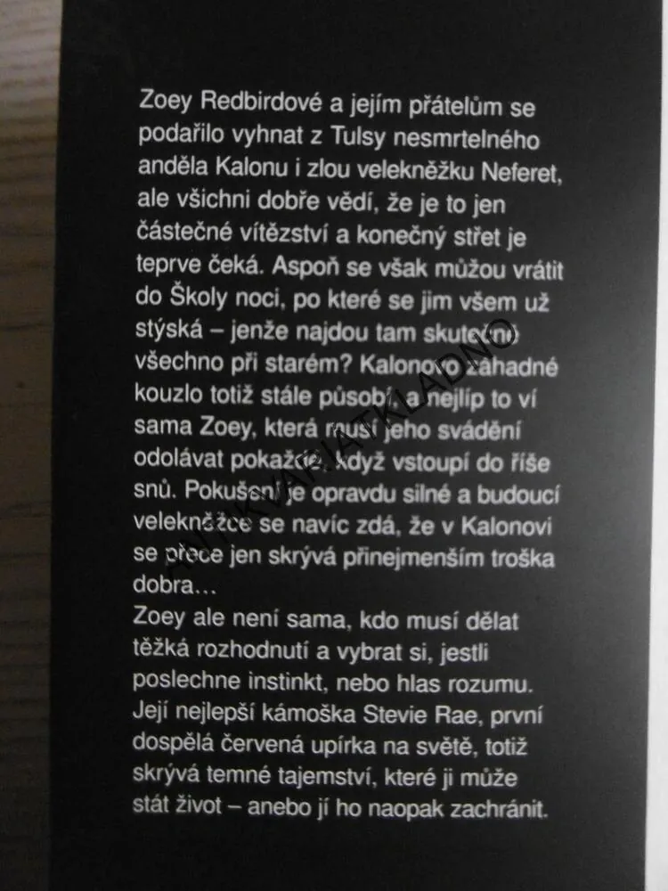 POKOUŠENÁ, ŠKOLA NOCI 6., P.C. CASTOVÁ, KRISTIN CASTOVÁ, **an