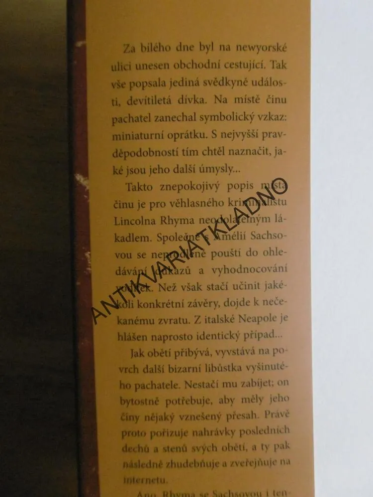 POSLEDNÍ HODINA, JEFFERY DEAVER
