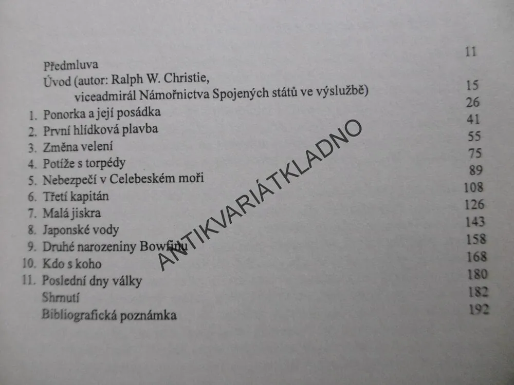 BOWFIN, EDWIN P. HOYT, **an