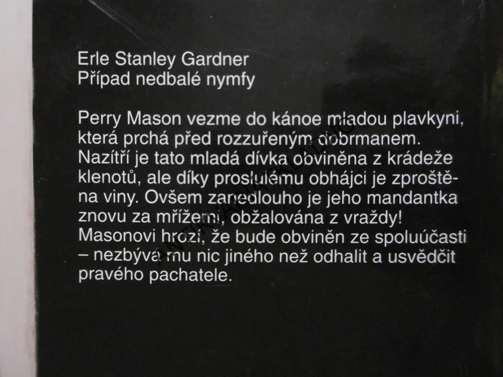 PŘÍPAD NEDBALÉ NYMFY, ERLE STANLEY GARDNER, **an