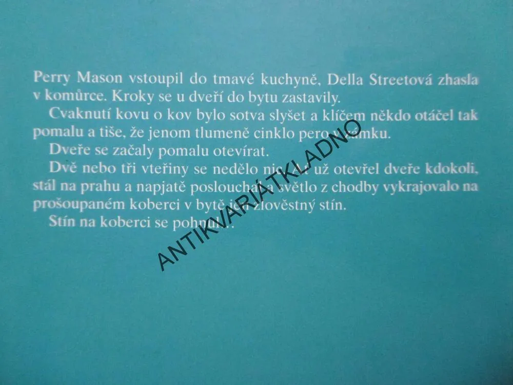 PŘÍPAD BLONDÝNY S MONOKLEM, ERLE STANLEY GARDNER, **an