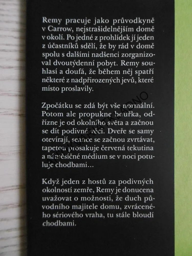 PŘÍZRAKY DOMU CARROWŮ, DARCY COATES, **an