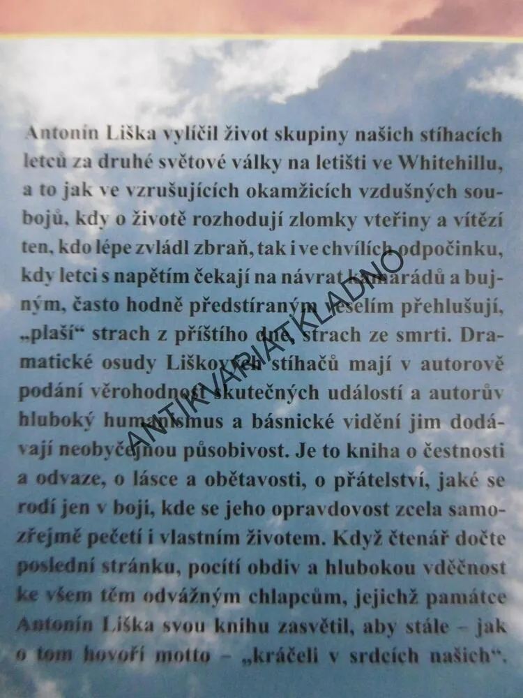 JAK SE PLAŠÍ SMRT, ANTONÍN LIŠKA, **an