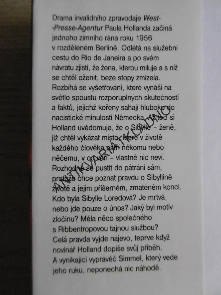 BŮH CHRÁNÍ MILENCE, JOHANNES MARIO SIMMEL, **an