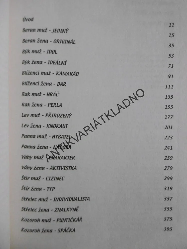 ASTROLOGIE VZTAHŮ XXI. STOLETÍ, STRASKY, COX, **an
