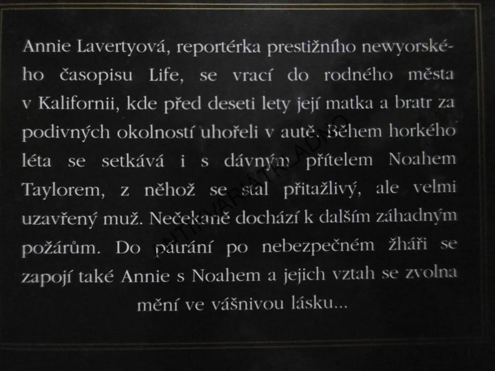 OHNIVÉ LÉTO, JILL SHELDONOVÁ, **an