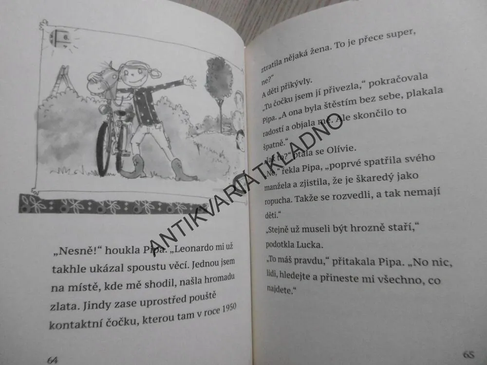 PIPA PEPRKORNOVÁ, VE ŠKOLE, CHARLOTTE HABERSACKOVÁ, **an