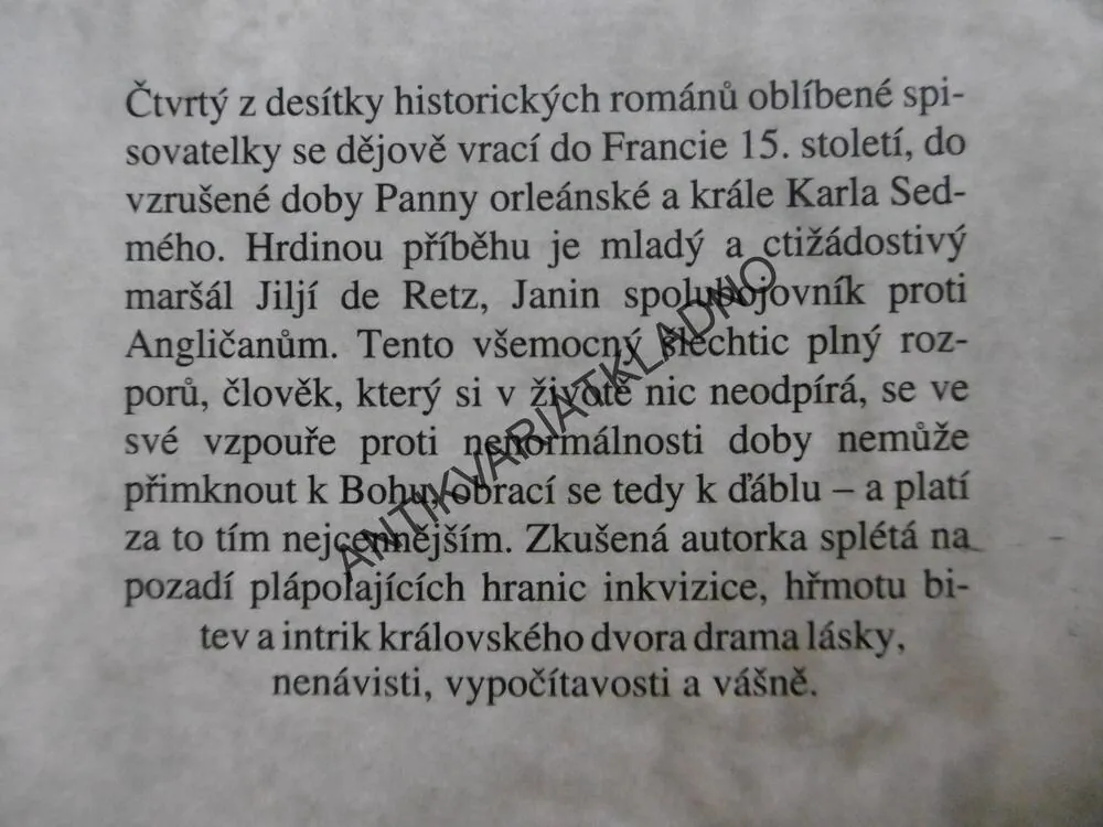 BŮH ČI ĎÁBEL, JARMILA LOUKOTKOVÁ, **an
