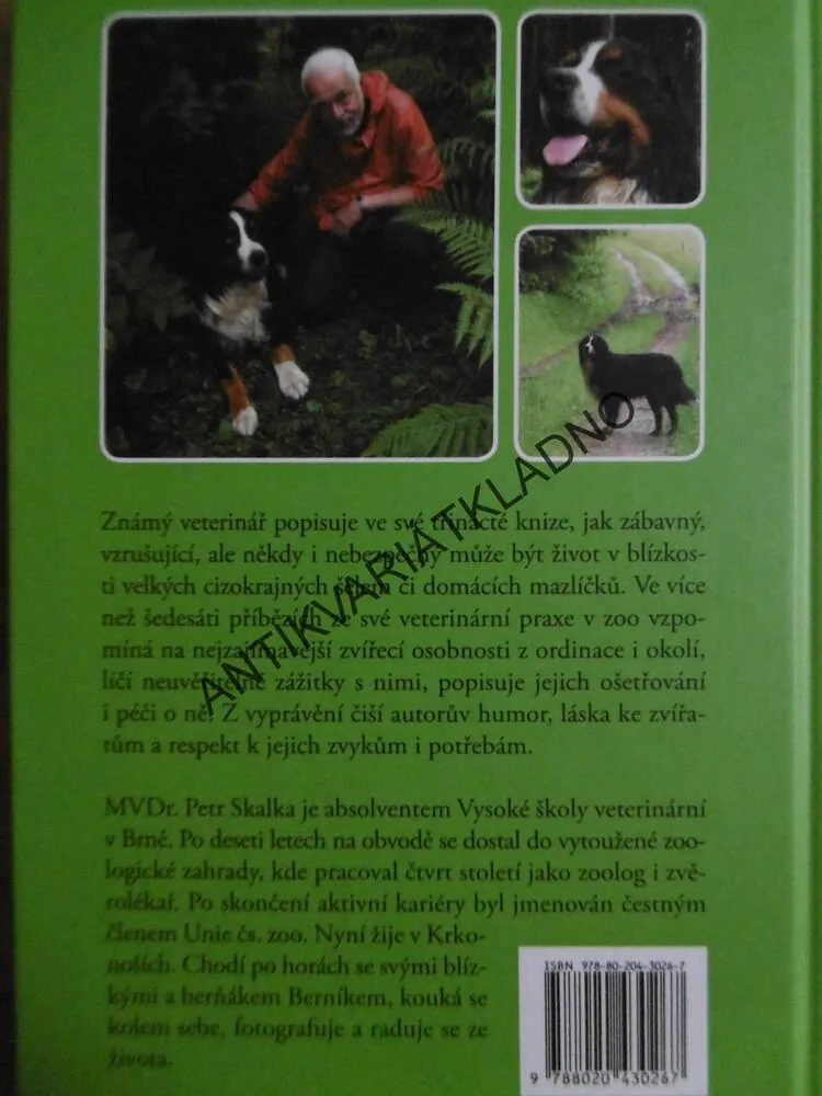 VETERINÁŘ VZPOMÍNÁ, VTIPNÉ PŘÍBĚHY ZE ZOO, ZVÍŘATA, PETR SKALKA, **an