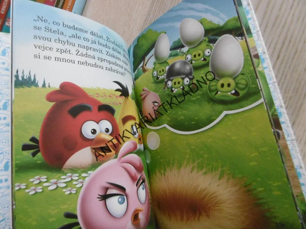 ANGRY BIRDS, STELA A VAJÍČKOVÝ STROM, **an