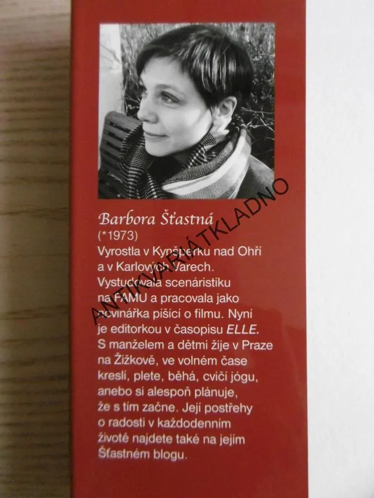 ŠŤASTNÁ KNIHA, BARBORA ŠŤASTNÁ, **an