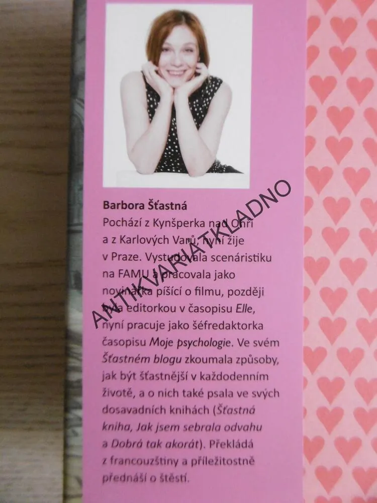 LÁSKA PRO SAMOUKY, BARBORA ŠŤASTNÁ, **an