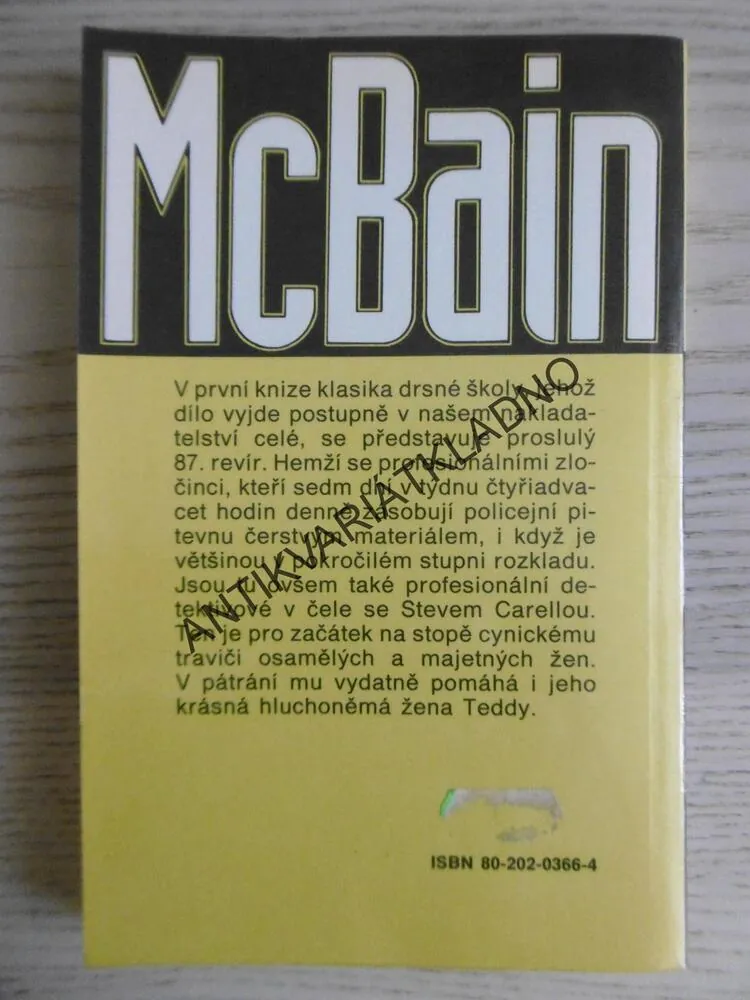 PROFESIONÁL, ED MCBAIN, **an