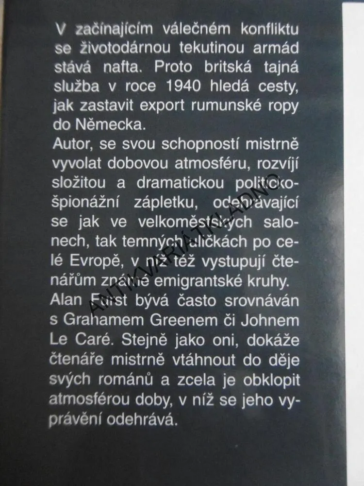 KREV VÍTĚZSTVÍ, ALAN FURST, **an
