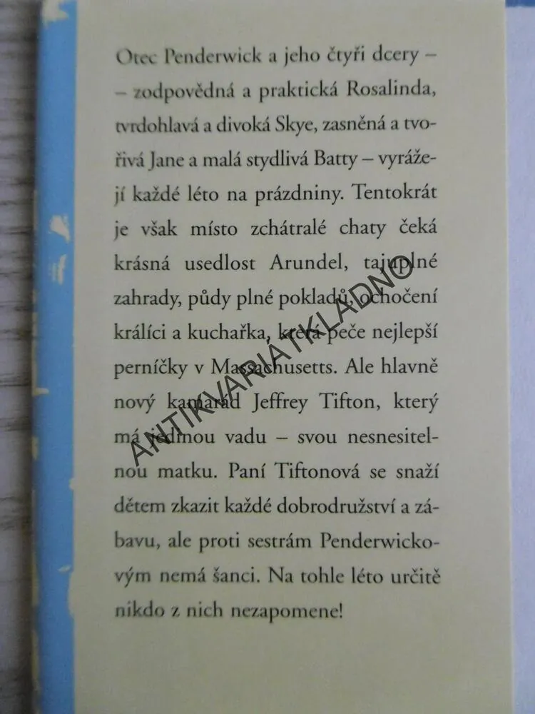 PENDERWICKOVI, JEANNE BIRDSALLOVÁ, **an