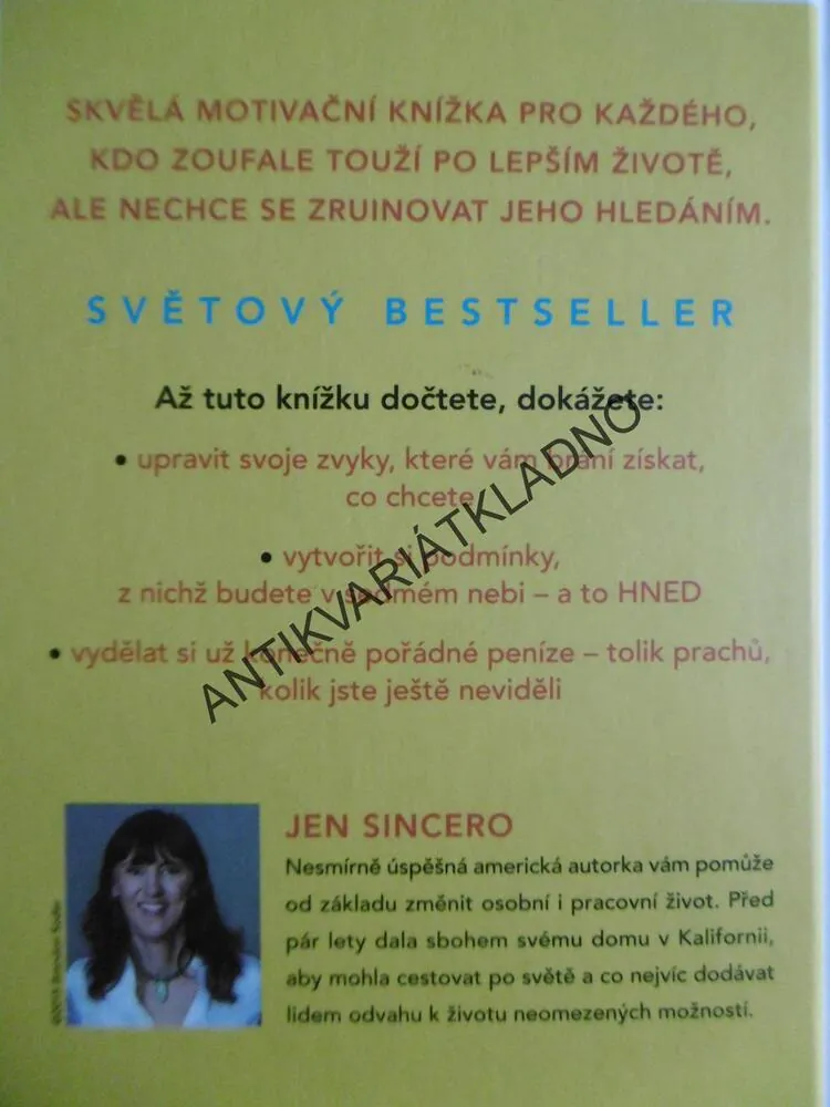 JSI PROSTĚ BOREC, JEN SINCERO, **an