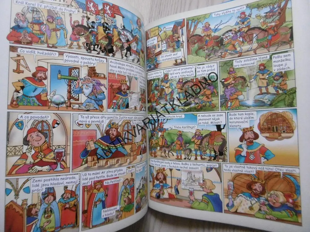 STARÉ POVĚSTI ČESKÉ, OBRÁZKOVÉ ČTENÍ, komiks, MARTIN PITRO, **an