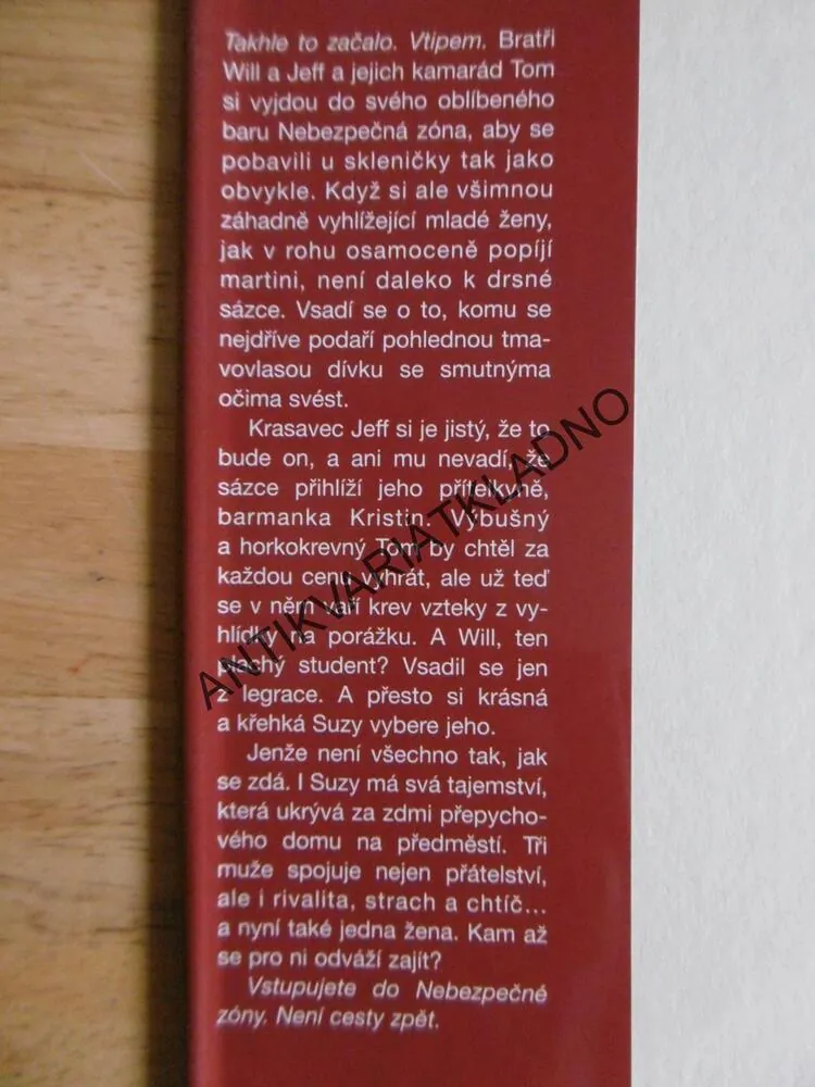 NEBEZPEČNÁ ZÓNA, JOY FIELDINGOVÁ, **an