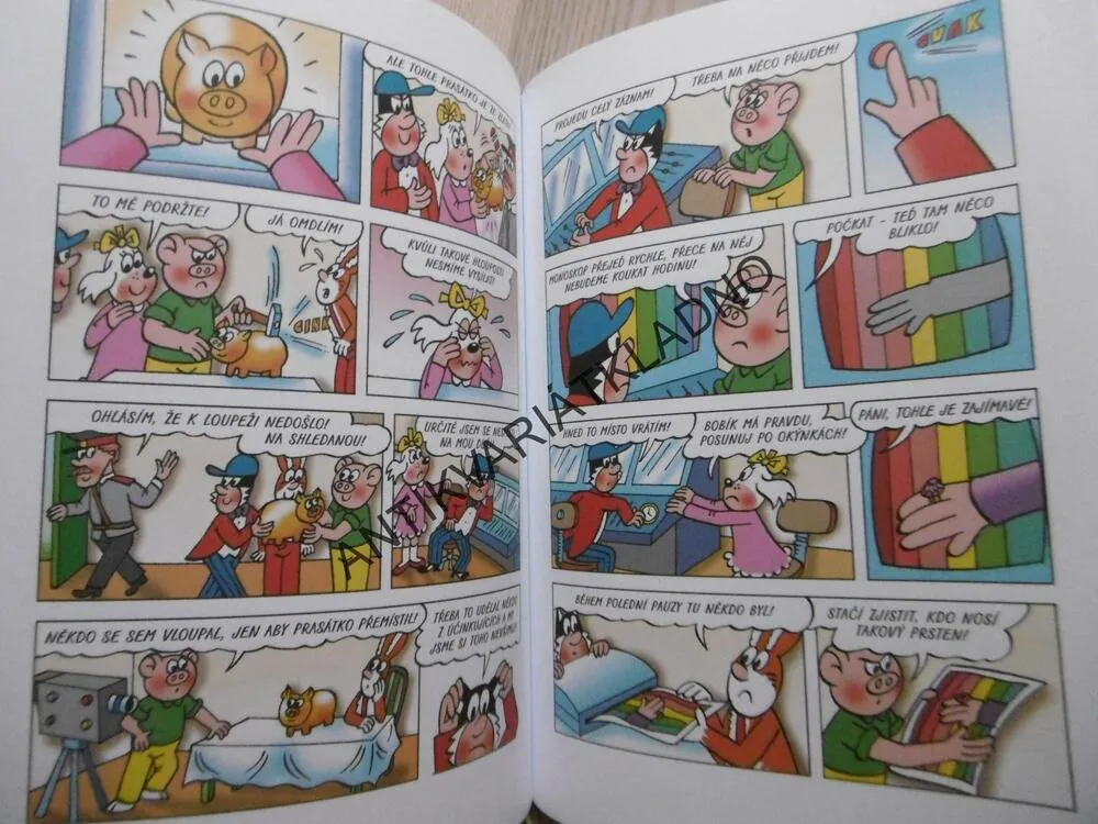 ČTYŘLÍSTEK A KOUZELNÝ KLOBOUK, NĚMEČEK, **an