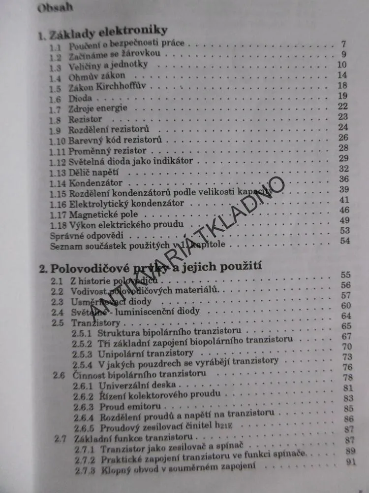 POZNÁVÁME ELEKTRONIKU I., VÁCLAV MALINA