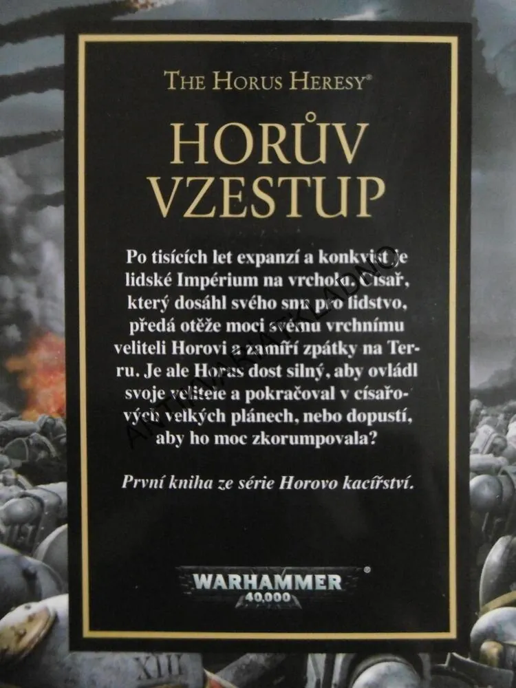 HORŮV VZESTUP, DAN ABNETT, **an