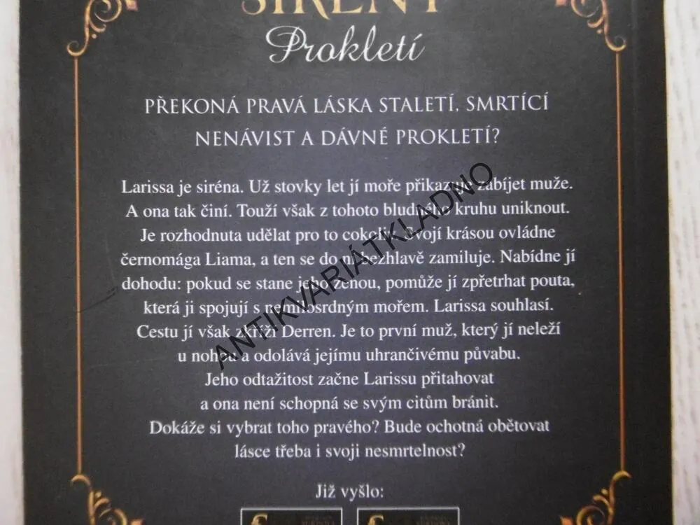 VOLÁNÍ SIRÉNY, PROKLETÍ, MICHAELA BURDOVÁ, **an