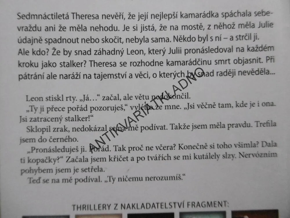 DOTEK CHLADU, TAMINA BERGER, **an