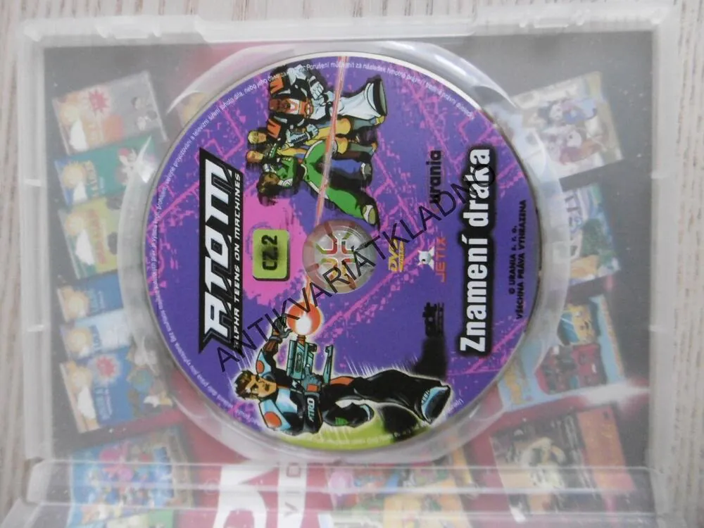 ATOM, ZNAMENÍ DRAKA, DVD FILM