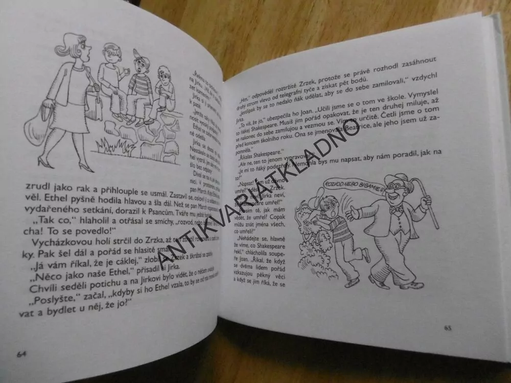 JIRKA V HLAVNÍ ROLI, RICHMAL CROMPTONOVÁ, STECKER