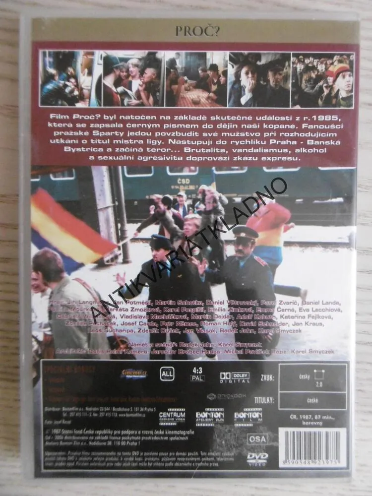 PROČ?, DVD FILM  ČR