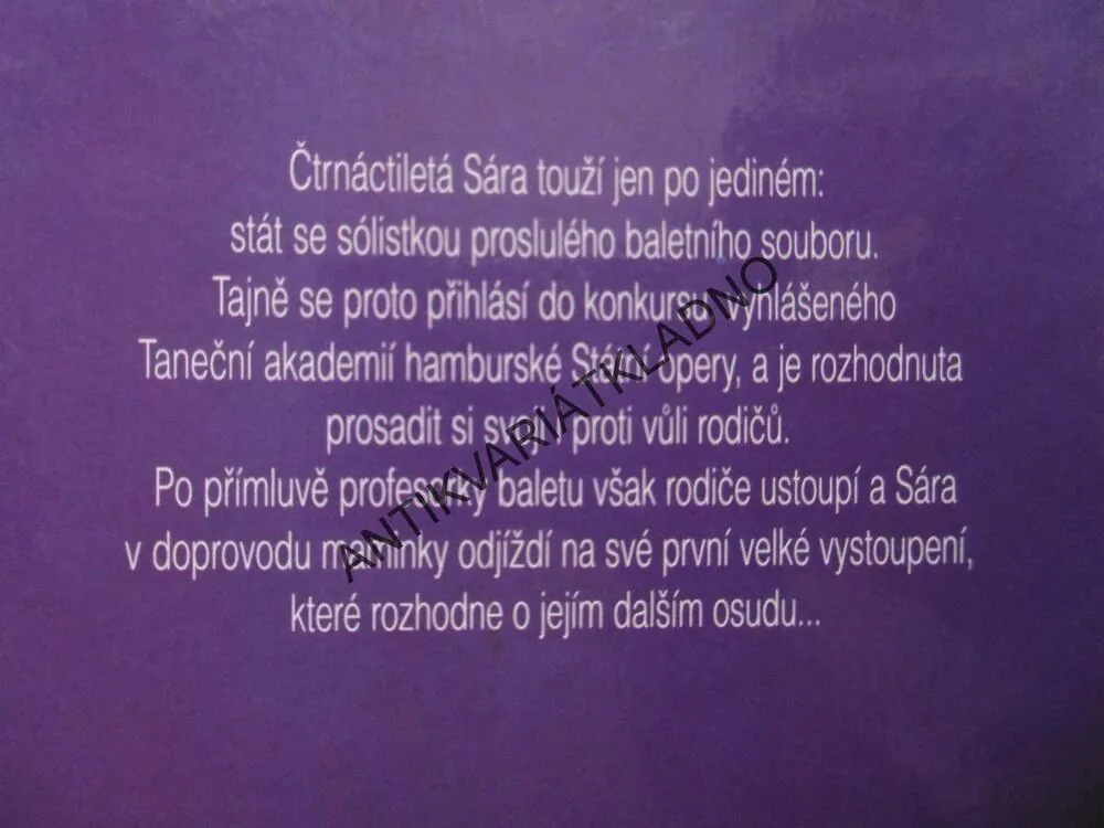 SÁŘIN SEN, PRIMABALERÍNA, BRIGITTE BLOBELOVÁ, **an