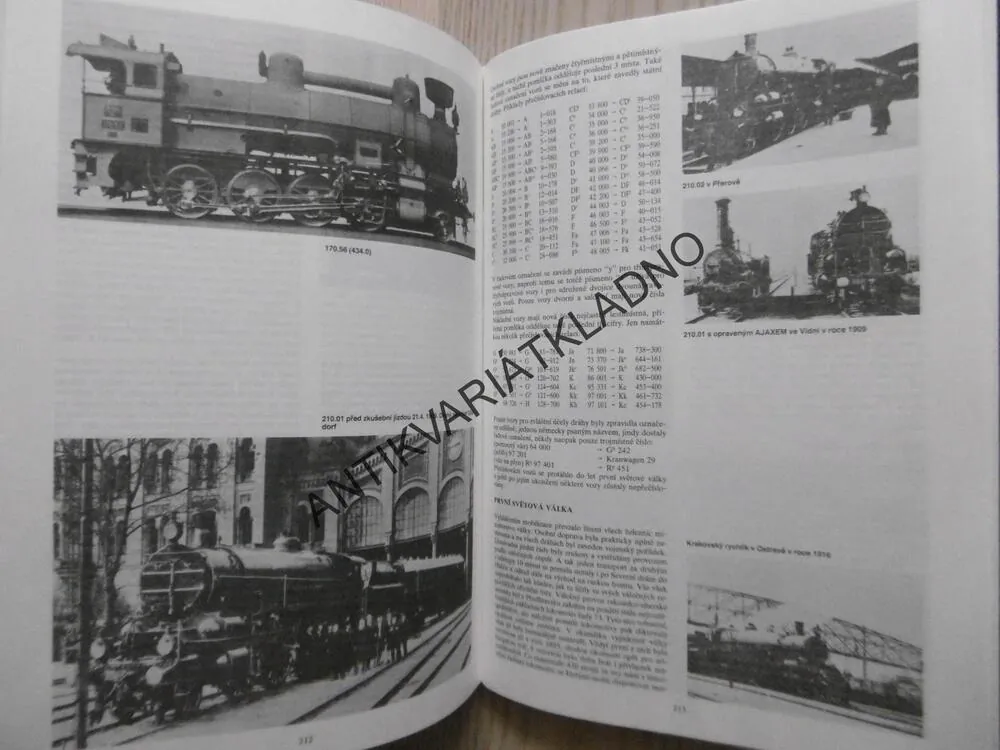 ČTENÍ O SEVERNÍ DRÁZE FERDINANDOVĚ, ŽELEZNICE, 1990, **an