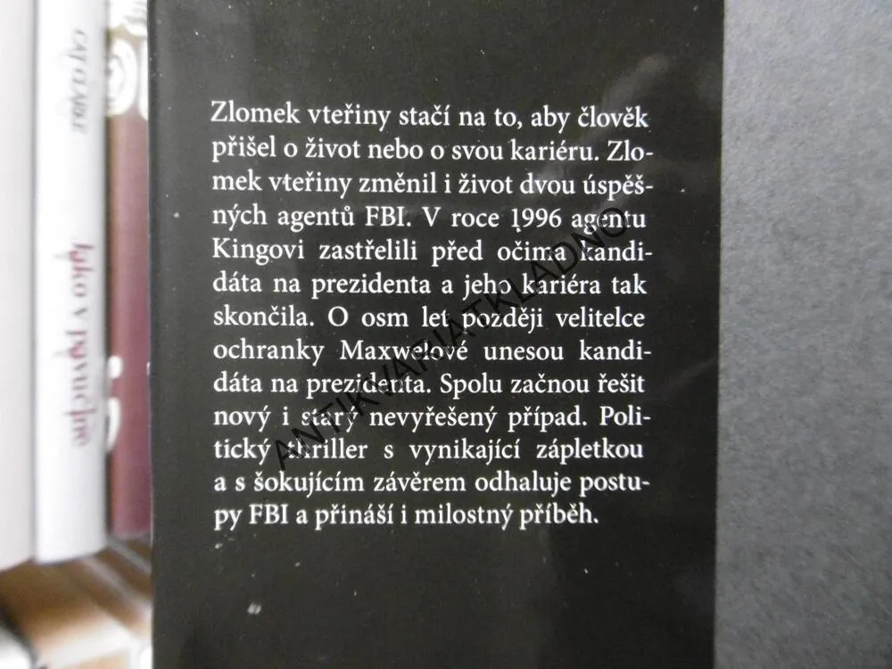 VE ZLOMKU VTEŘINY, DAVID BALDACCI, **an