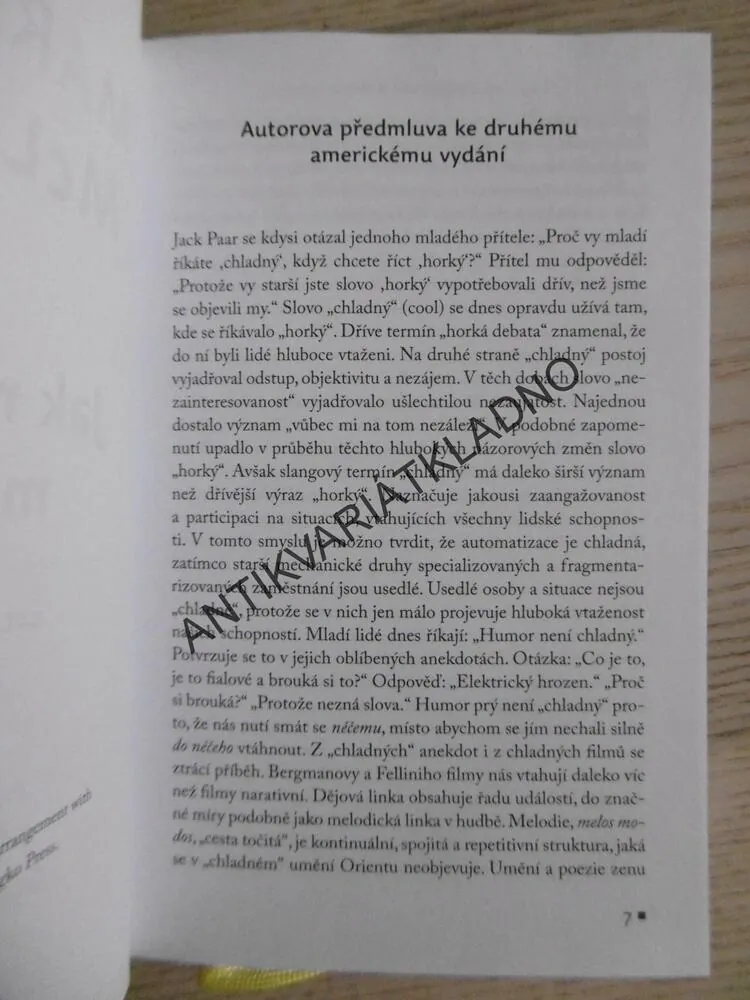JAK ROZUMĚT MÉDIÍM, EXTENZE ČLOVĚKA, MARSHALL MCLUHAN, **an
