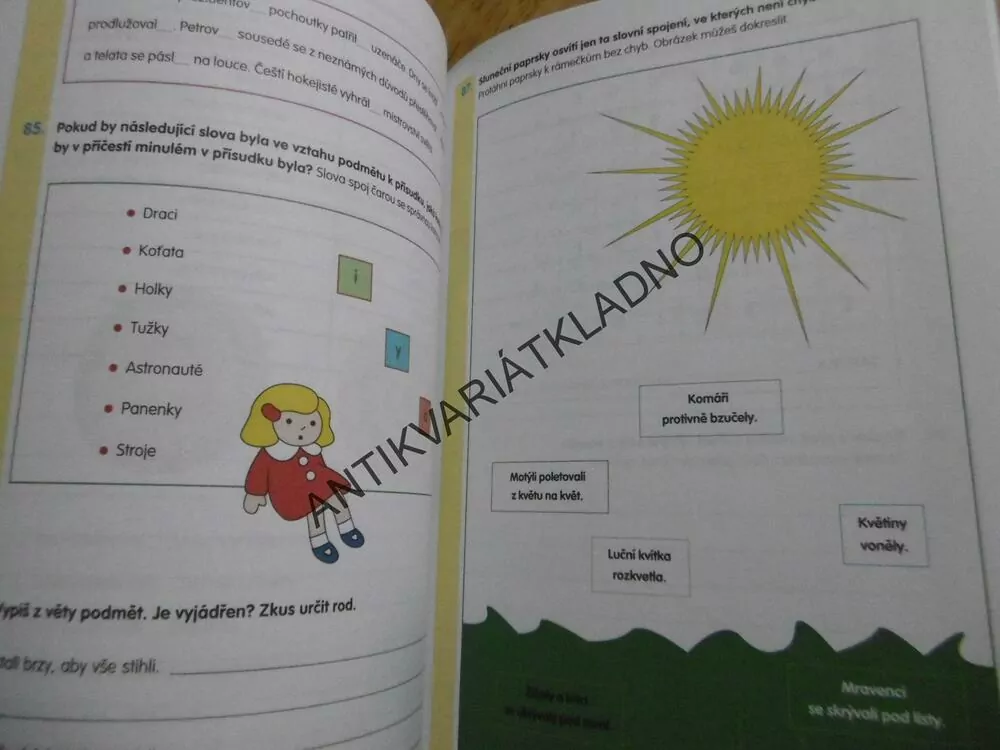ČEŠTINA PRO 3.TŘÍDA, DOMÁCÍ PRACOVNÍ SEŠIT, BEČKOVÁ,