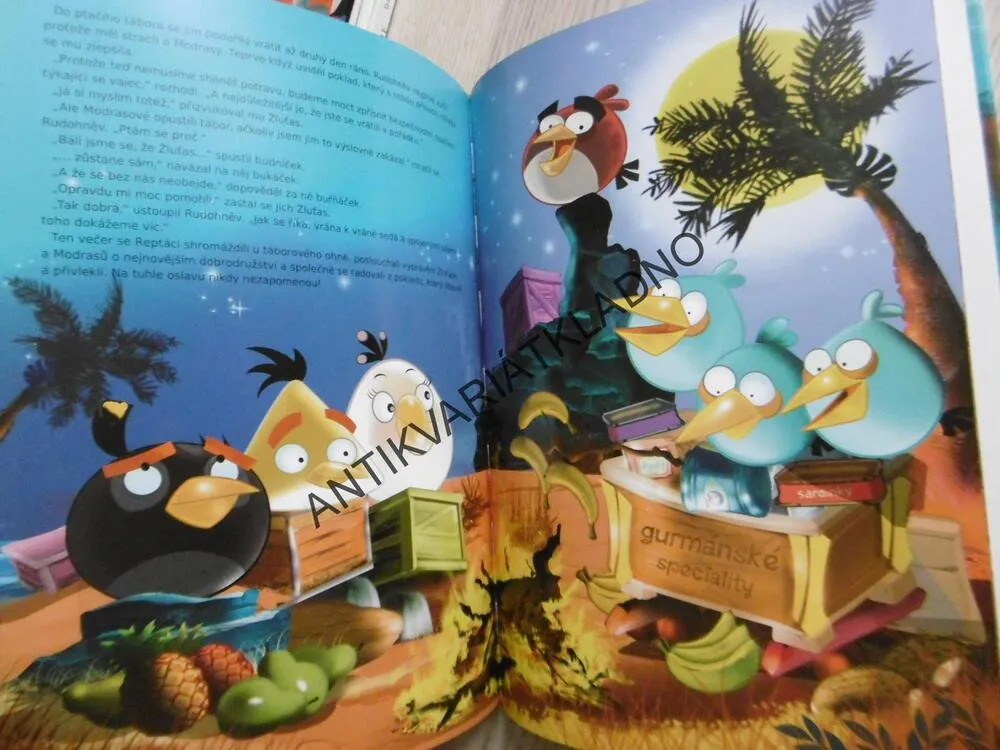 ANGRY BIRDS, TAJEMSTVÍ ZTRACENÉHO POKLADU,, **an