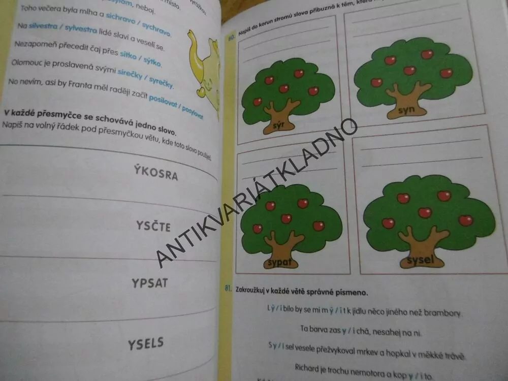 ČEŠTINA PRO 3.TŘÍDA, DOMÁCÍ PRACOVNÍ SEŠIT, BEČKOVÁ,