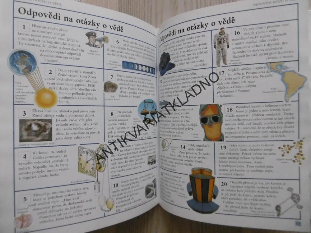 DĚTSKÁ ILUSTROVANÁ ENCYKLOPEDIE, OTAZKY A ODPOVĚDI, **an