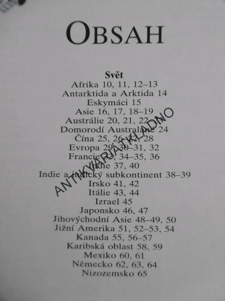 DĚTSKÁ ILUSTROVANÁ ENCYKLOPEDIE, SVĚT KOLEM NÁS, **an