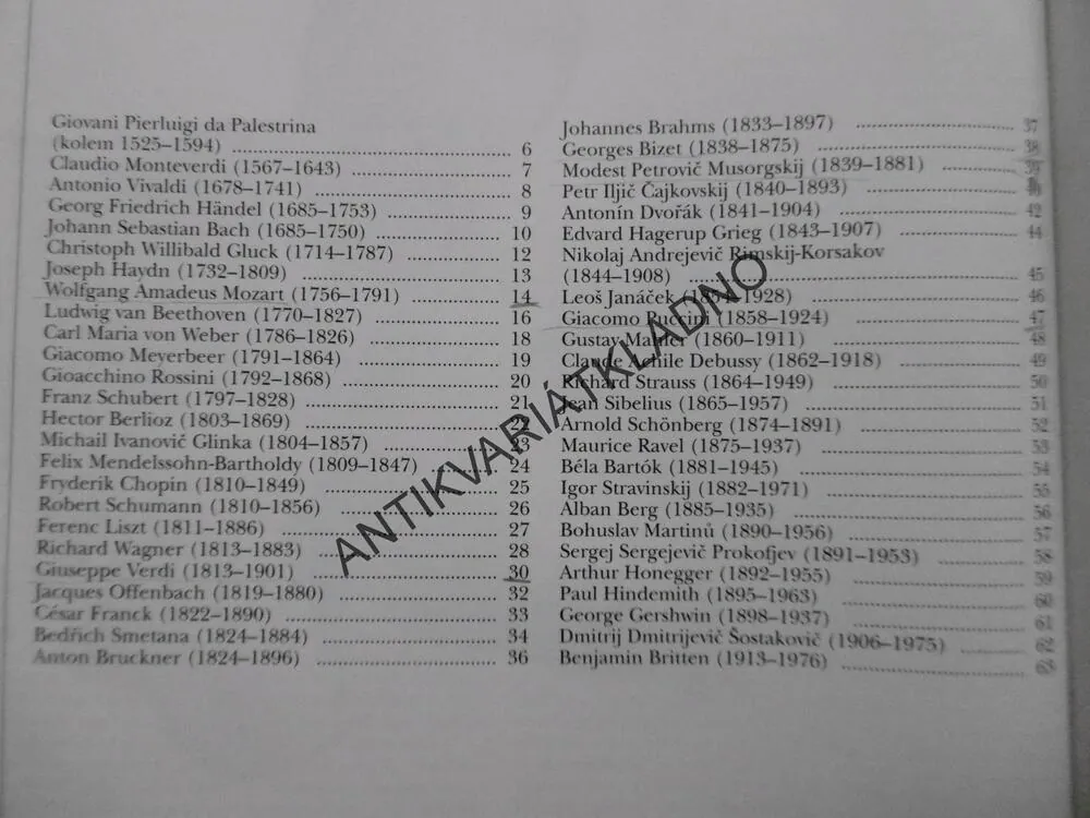 SKLADATELÉ SVĚTOVÉ HUDBY, EDICE ODKAZ, **an